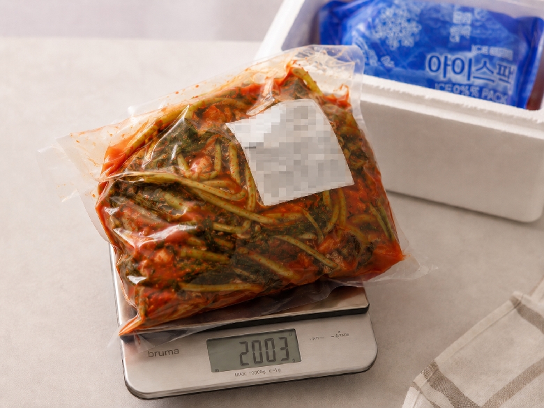 열무김치 2kg