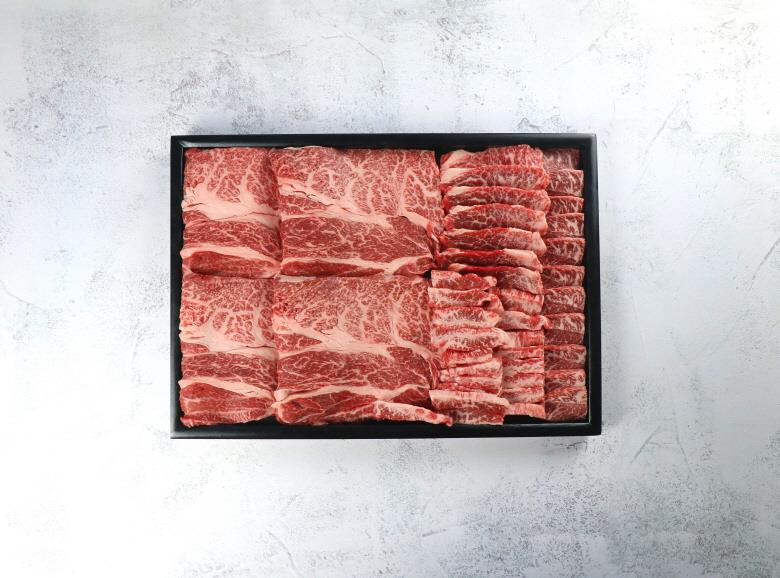 한우 투뿔 고급 꽃등심 선물세트 1.2kg