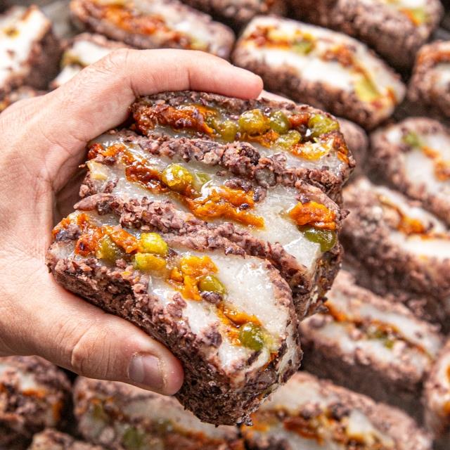 30년 전통의 옛맛! 통팥호박찰시루떡