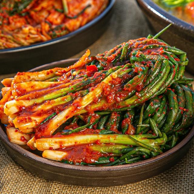 전라도식 수제양념! 국내산 수제 쪽파김치