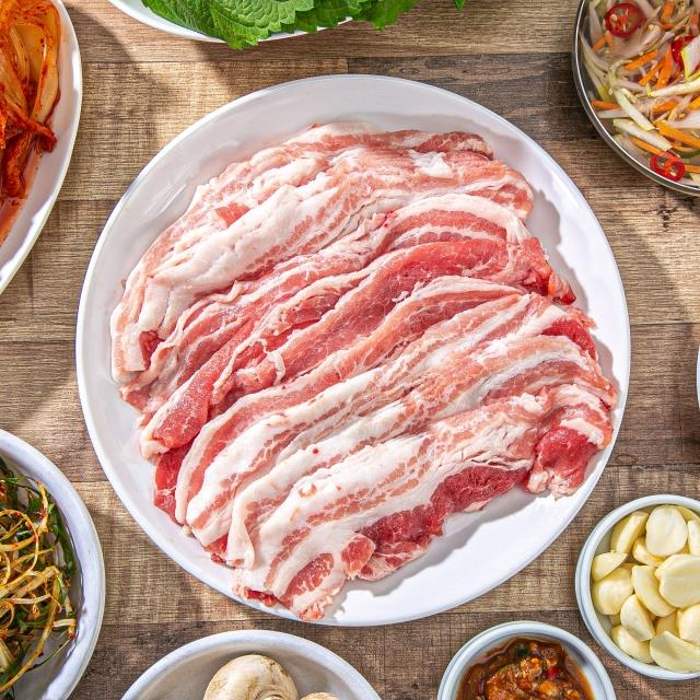 국내산 냉동대패삼겹살 2팩부터 무료배송!