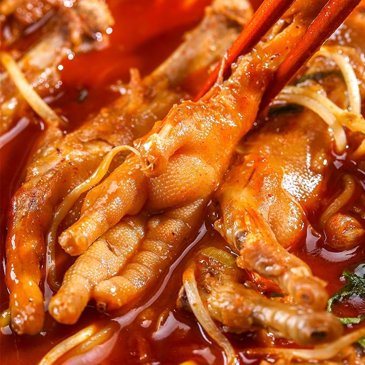 나만의 야식포차! 국물닭발&amp;무뼈직화닭발