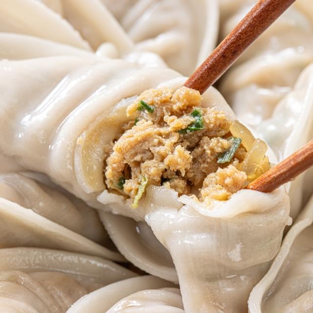 소문난 만두맛집! 대용량 갈비만두 1kg