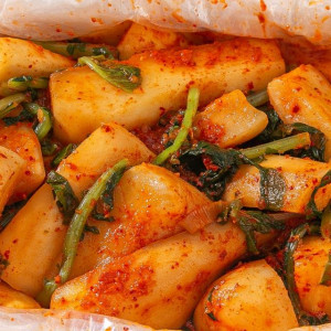 아삭시원~한 전라도 총각김치 덤 행사요