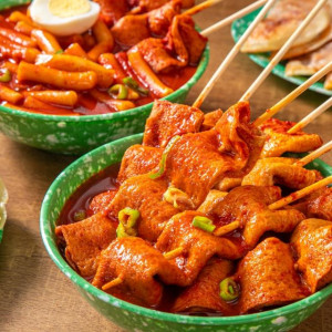 제천 명물! 맛있게 매운 빨간오뎅세트