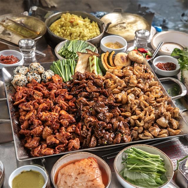 불향까지 그대로!! 포차 직화 양념곱창 3종