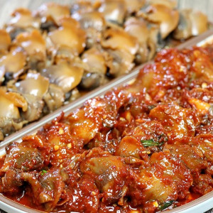 입에 꽉 차는 피꼬막무침+피꼬막장