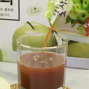 세포노화방지에는 역시! 풋사과즙