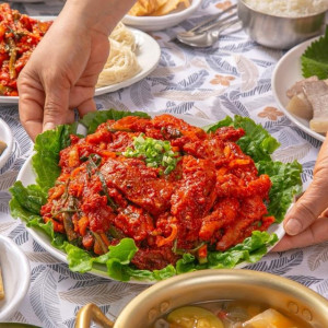 광주 양동시장 인기 맛집 홍어무침