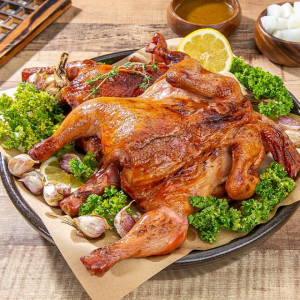 추억속의 그맛! 촉촉한 바베큐 통닭구이