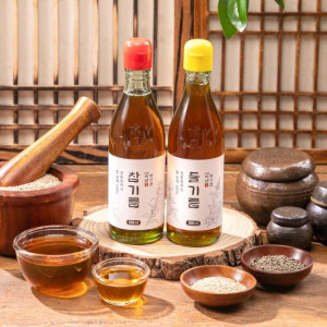 [1병 7,900원 !!] 고소하고 맛 좋은 참기름,들기름