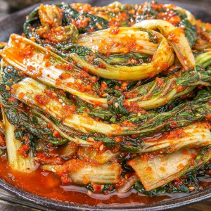 맛깔나게 무친 전라도식 얼갈이겉절이
