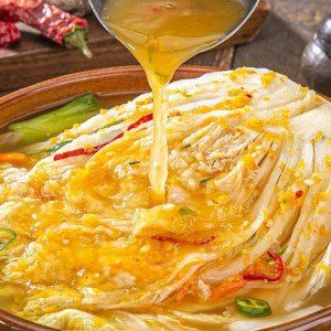 아삭아삭한 감칠맛 가득! 호박백김치