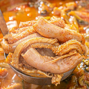 고소함과 얼큰함의 조화 시래기 곱창전골