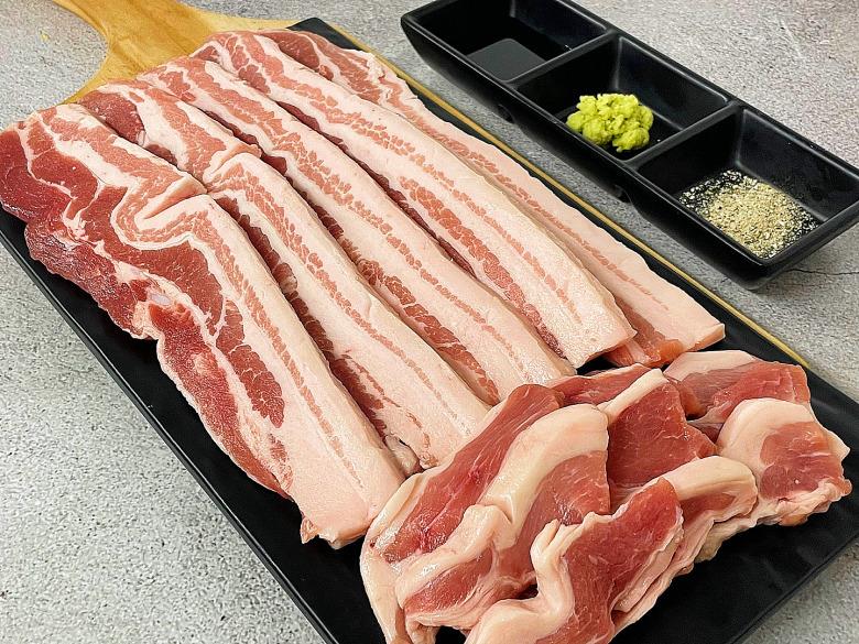 무한 삼겹살 500g
