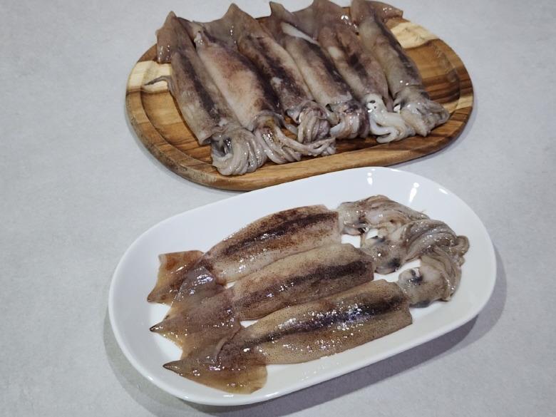 한입 오징어 1kg
