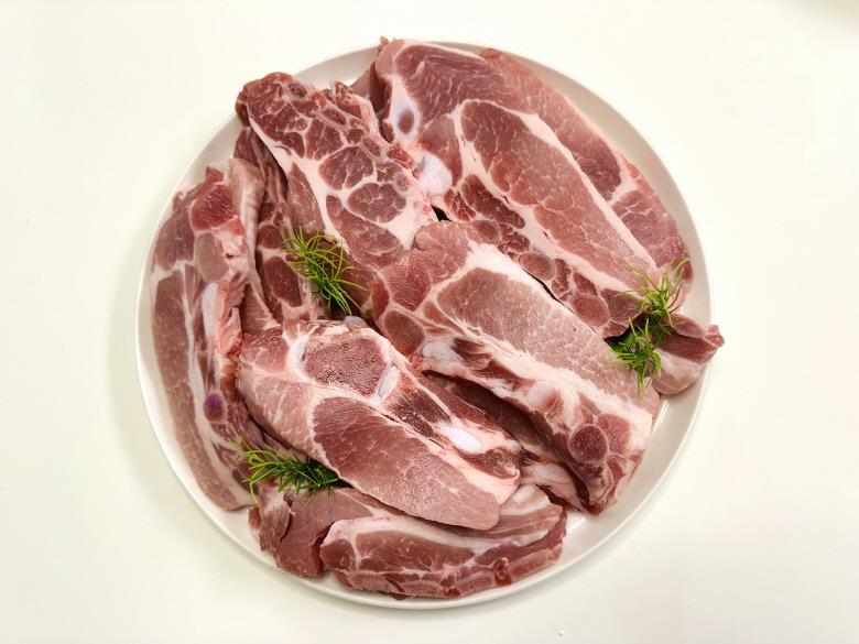 한돈 LA갈비 1kg