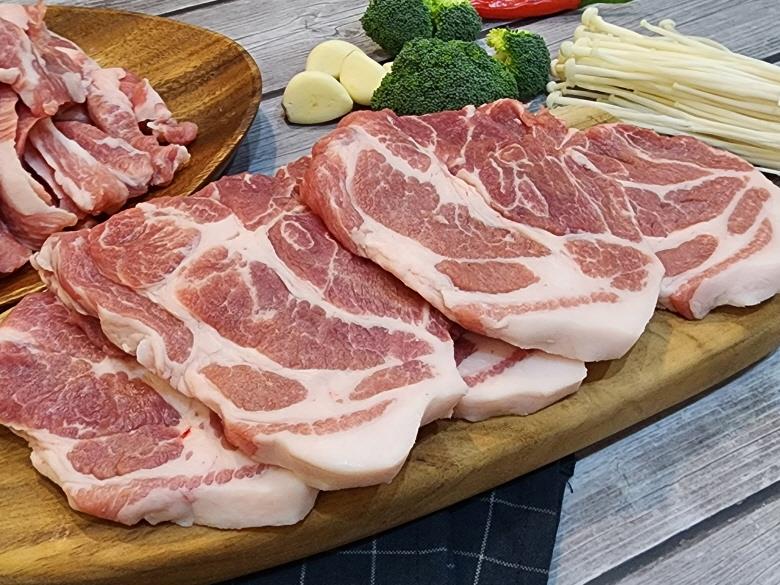 녹돈 육즙 목살 500g