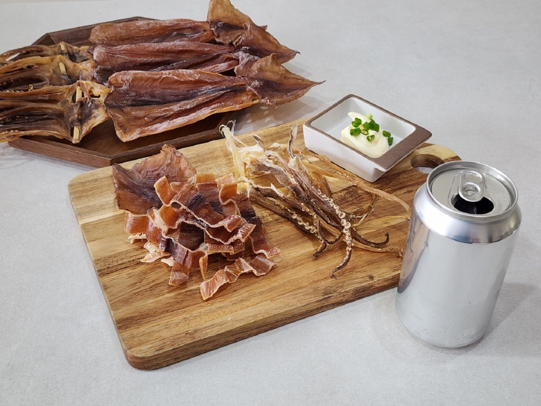 통통 쫄쫄이 오징어 600g
