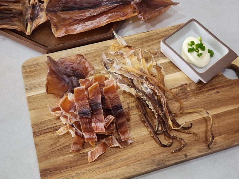 통통 쫄쫄이 오징어 500g