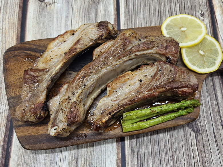 지리산 흑돼지 우대갈비 600g