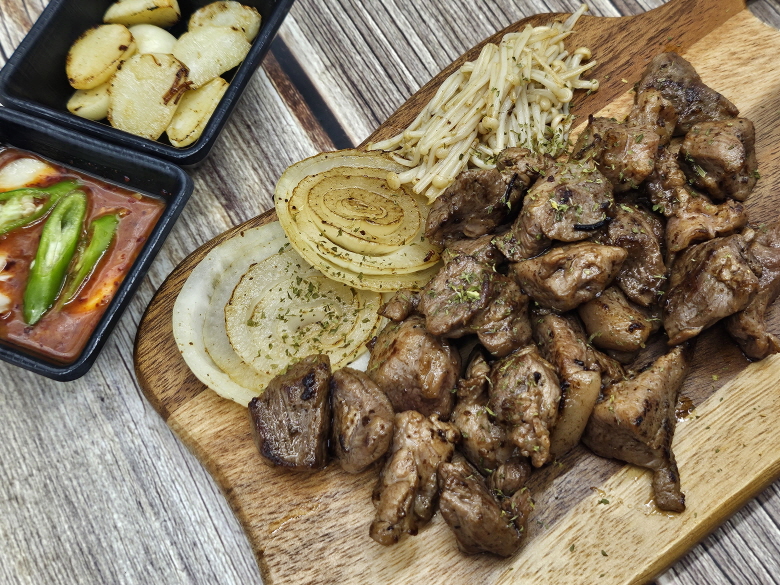 지리산 흑돼지 뒷고기 200g